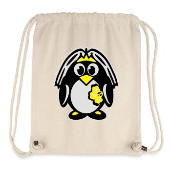 penguin bride - Stanley/Stella Recycled Gym Bag - natural - Front