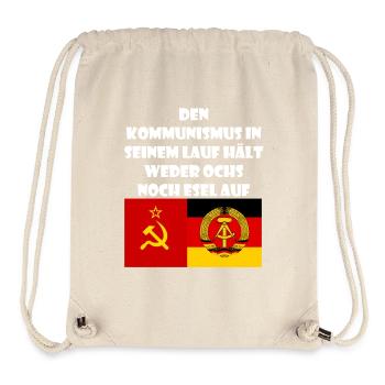 DDR Spruch Geschenk Ossi Sowjetunion - Stanley/Stella recycelter Gym Bag - Naturweiß - Vorne