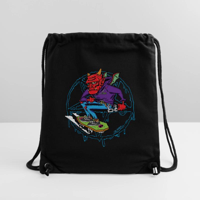 Skate oder ... brenn in der Hölle! Stanley/Stella recycelter Gym Bag