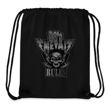80black - Stanley/Stella Recycled Gym Bag - black - Front