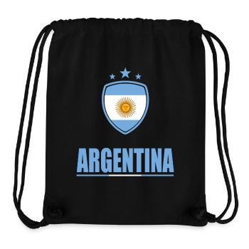 Argentina T-Shirt - Stanley/Stella Recycled Gym Bag - black - Front