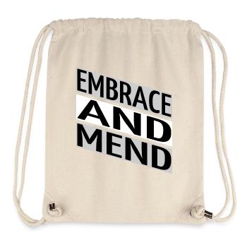 supportive friends birthday emotional well-being - Stanley/Stella Recycled Gym Bag - natural - Front