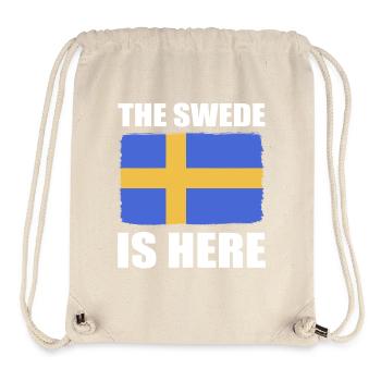 Schweden Schwedisch - Stanley/Stella recycelter Gym Bag - Naturweiß - Vorne