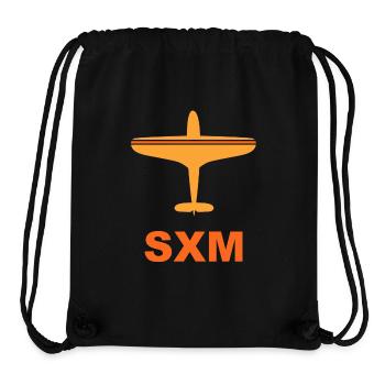 Sint Maarten Airport - SXM - Spotter - Spotting - Stanley/Stella Recycled Gym Bag - black - Front