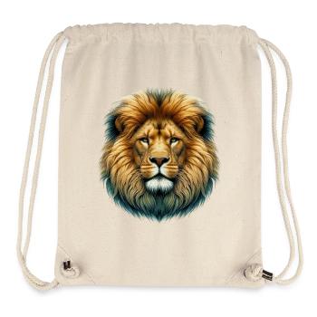 Lion - Stanley/Stella Recycled Gym Bag - natural - Front