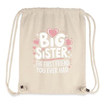 Sister Sibling Family - Stanley/Stella Recycled Gym Bag - natural - Front