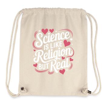 Atheismus Atheist Anti-Religion Agnostiker - Stanley/Stella recycelter Gym Bag - Naturweiß - Vorne