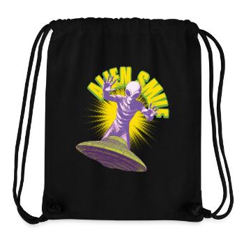 Außerirdischer Retter - Stanley/Stella recycelter Gym Bag - Schwarz - Vorne