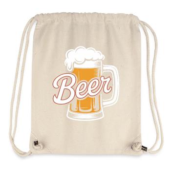 Beer - Cool Beer Logo - Stanley/Stella Recycled Gym Bag - natural - Front