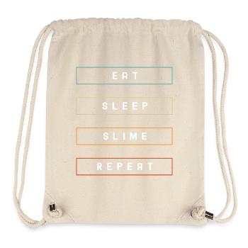 Slime Slime Slimy - Stanley/Stella Recycled Gym Bag - natural - Front