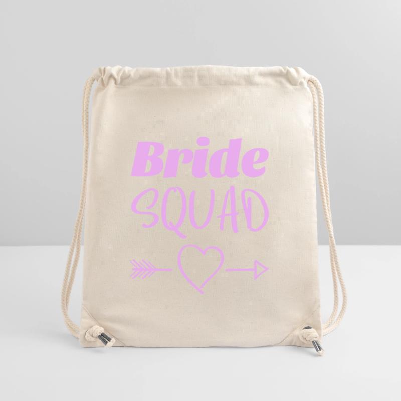 Bride Squad Herz Pfeile Design Stanley/Stella recycelter Gym Bag
