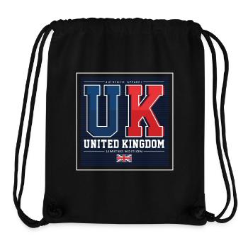 UK - Stanley/Stella Recycled Gym Bag - black - Front
