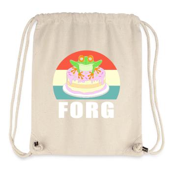 Frog Tree Frog - Stanley/Stella Recycled Gym Bag - natural - Front