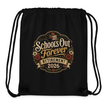 Lehrer-Retreat 2026 | Schul-Finie-Humor - Stanley/Stella recycelter Gym Bag - Schwarz - Vorne