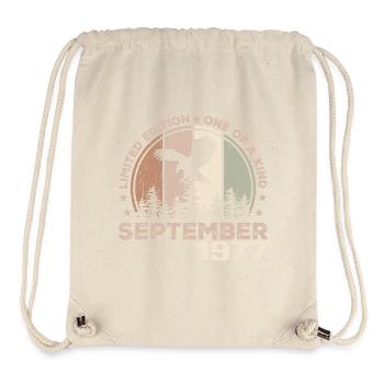 Incomparable since September 1977 47th Anniversary - Stanley/Stella Recycled Gym Bag - natural - Front