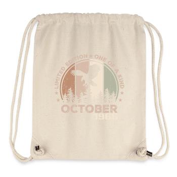 Incomparable since October 1966 58 Anniversary - Stanley/Stella Recycled Gym Bag - natural - Front