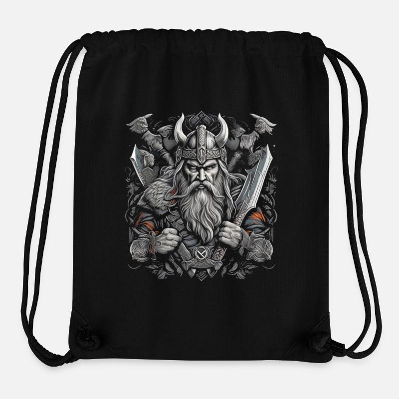 Odin - Stanley/Stella Recycled Gym Bag - black