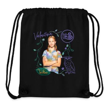 "Ein Mädchen Namens Willow" Valentina Und Eule - Stanley/Stella recycelter Gym Bag - Schwarz - Vorne