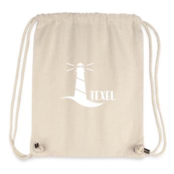 Leuchtturm Texel (weiß) - Stanley/Stella recycelter Gym Bag - Naturweiß - Vorne