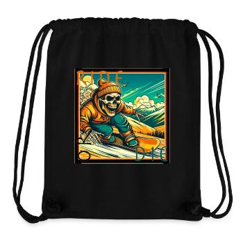 Ride or Die - Stanley/Stella recycelter Gym Bag - Schwarz - Vorne