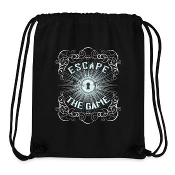 Escape the Game - für Exit Room Fans (washed look) - Stanley/Stella recycelter Gym Bag - Schwarz - Vorne