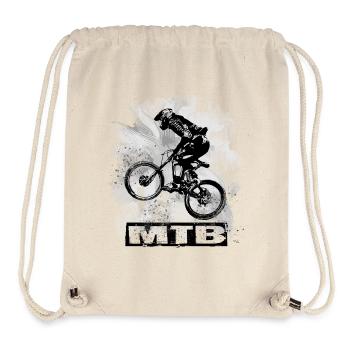 MTB - Sac à cordon recyclé Stanley/Stella - blanc naturel - Devant