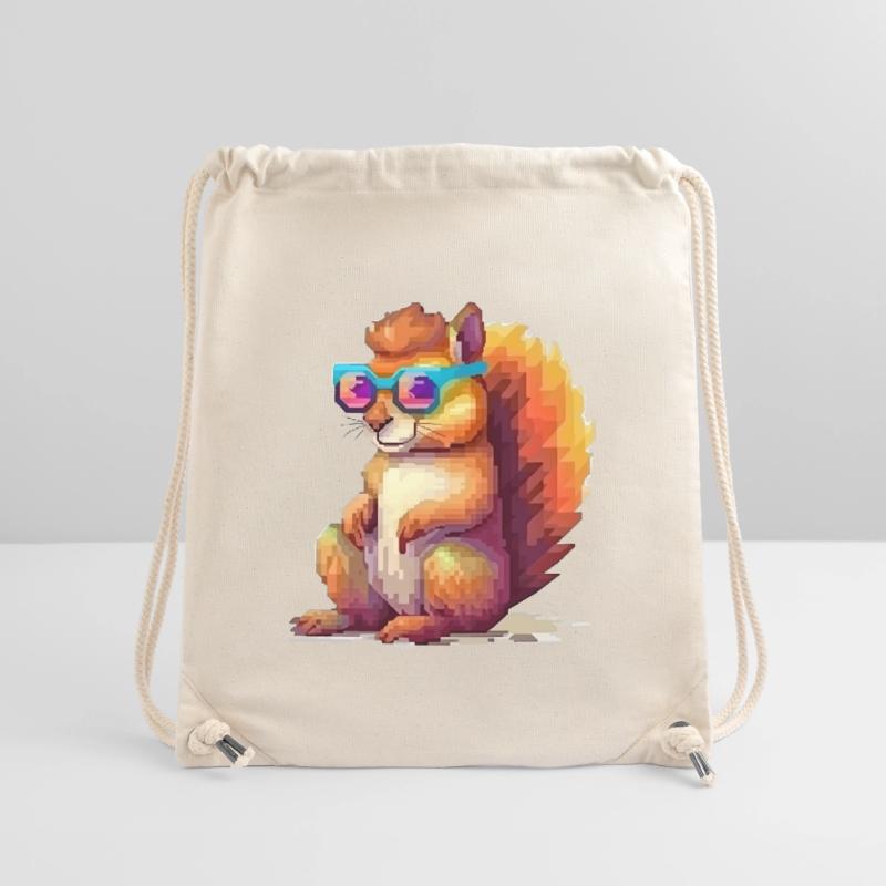 Pixulo das Eichhörnchen Stanley/Stella recycelter Gym Bag