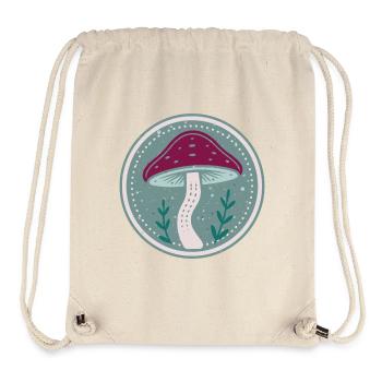 Mystic mushroom - Stanley/Stella Recycled Gym Bag - natural - Front