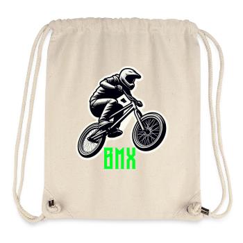 Vélo BMX - Sac à cordon recyclé Stanley/Stella - blanc naturel - Devant