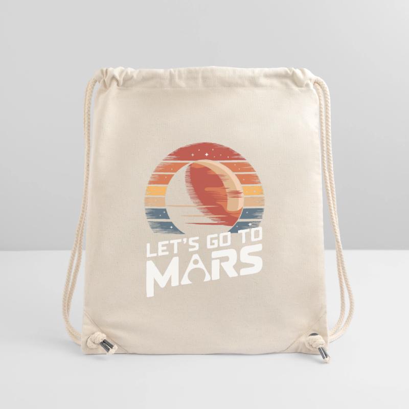 Mars Planet Planet Solar System Stanley/Stella Recycled Gym Bag