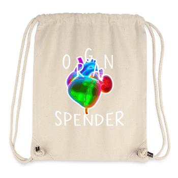 Organ Spender - Stanley/Stella recycelter Gym Bag - Naturweiß - Vorne
