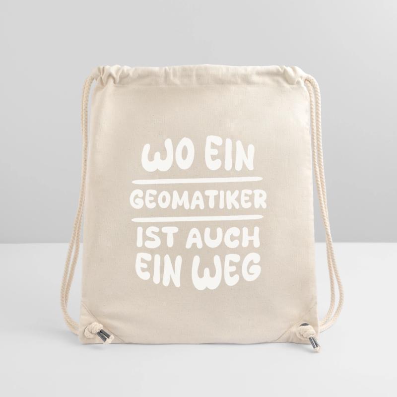 Gift for Geomatics Engineer Stanley/Stella Recycled Gym Bag