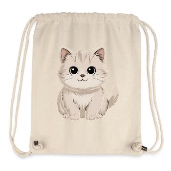 Persian cat - Stanley/Stella Recycled Gym Bag - natural - Front
