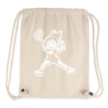 Badminton player - Stanley/Stella Recycled Gym Bag - natural - Front