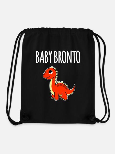 Bébé Bronto - Sac à cordon recyclé Stanley/Stella - noir