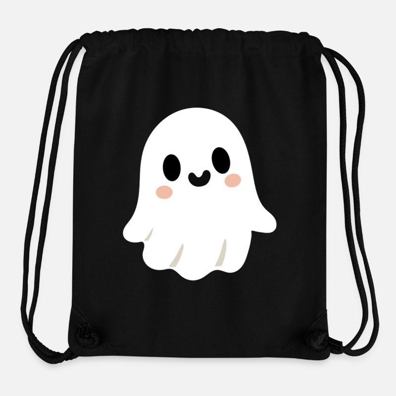 Niedlicher Geist - Stanley/Stella recycelter Gym Bag - Schwarz