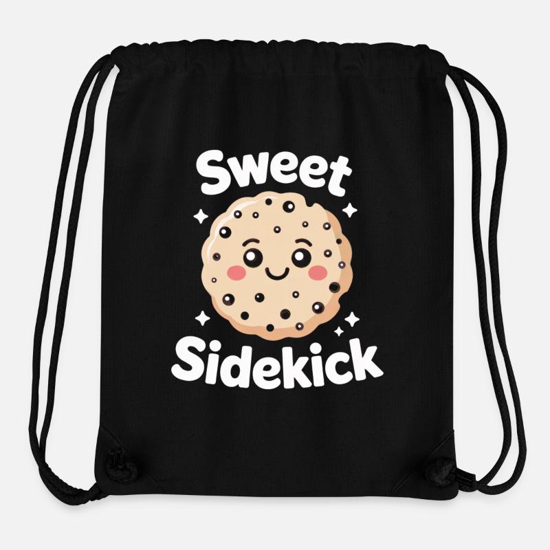 Sweet Sidekick – Cookie Maskottchen - Stanley/Stella recycelter Gym Bag - Schwarz