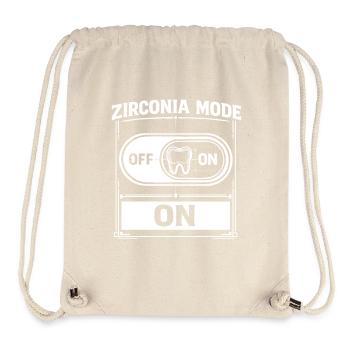 Dental Technician – Zirconia Mode - Stanley/Stella Recycled Gym Bag - natural - Front