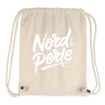 Nordperle Hamburg North Sea Baltic Sea North German Deern - Stanley/Stella Recycled Gym Bag - natural - Front