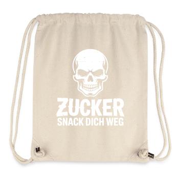 Sugar Skull Snack You Away - Stanley/Stella Recycled Gym Bag - natural - Front