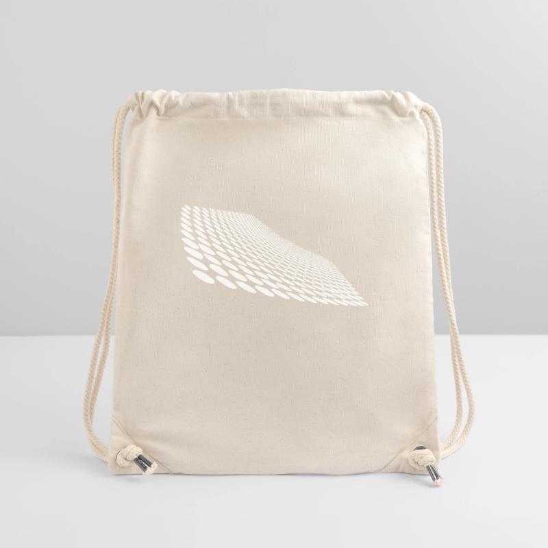 Geometric points on curved horizon surface Stanley/Stella Recycled Gym Bag