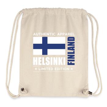Helsinki - Stanley/Stella recycelter Gym Bag - Naturweiß - Vorne