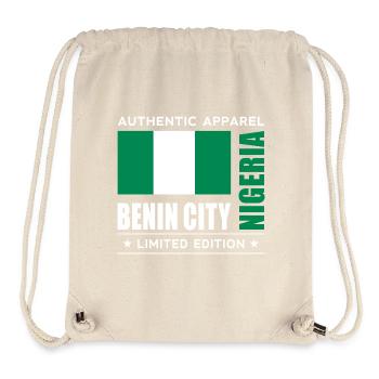Benin City - Stanley/Stella recycelter Gym Bag - Naturweiß - Vorne