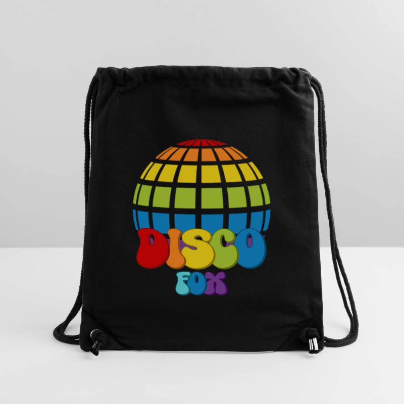 Disco Fox Boule Disco Groovy Discothèque Discofox Sac à cordon recyclé Stanley/Stella