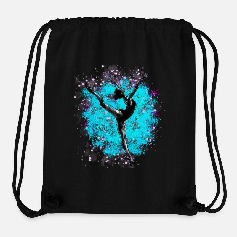 Danser - Sac à cordon recyclé Stanley/Stella - noir