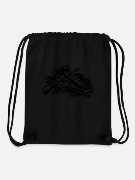 Werkzeug - Stanley/Stella recycelter Gym Bag - Schwarz