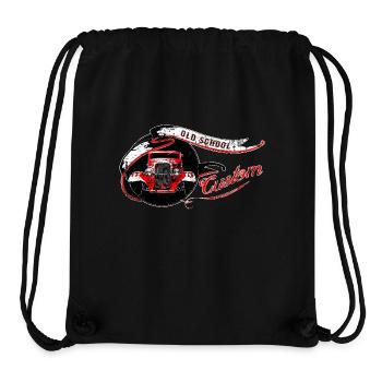 Hot rod - Sac à cordon recyclé Stanley/Stella - noir - Devant