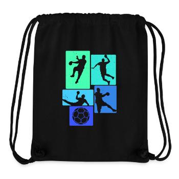 Handball Handball Players - Stanley/Stella Recycled Gym Bag - black - Front