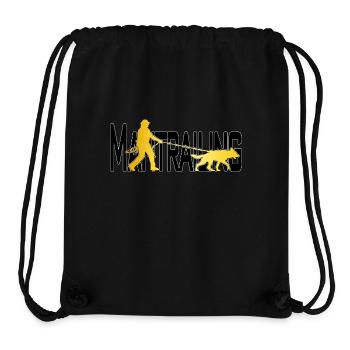 Mantrailing gold / black - Stanley/Stella Recycled Gym Bag - black - Front