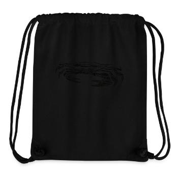 Small crab voracious beach crab with scissors - Stanley/Stella Recycled Gym Bag - black - Front